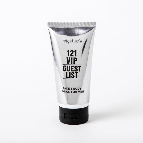Face & Body Lotion for Men 121 VIP Guestlist