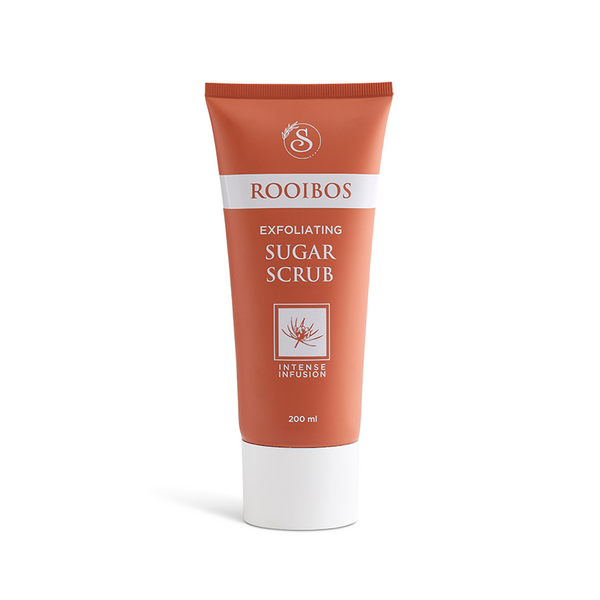 Rooibos Exfoliating sugar scrub 200ml