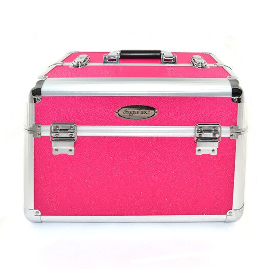 Large Leather Makeup Box