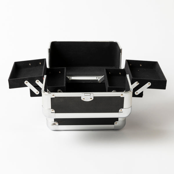 Large Leather Makeup Box